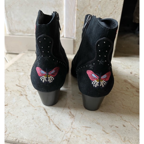 NWOT ASH Heidi embroidered ankle boot - Picture 13 of 15